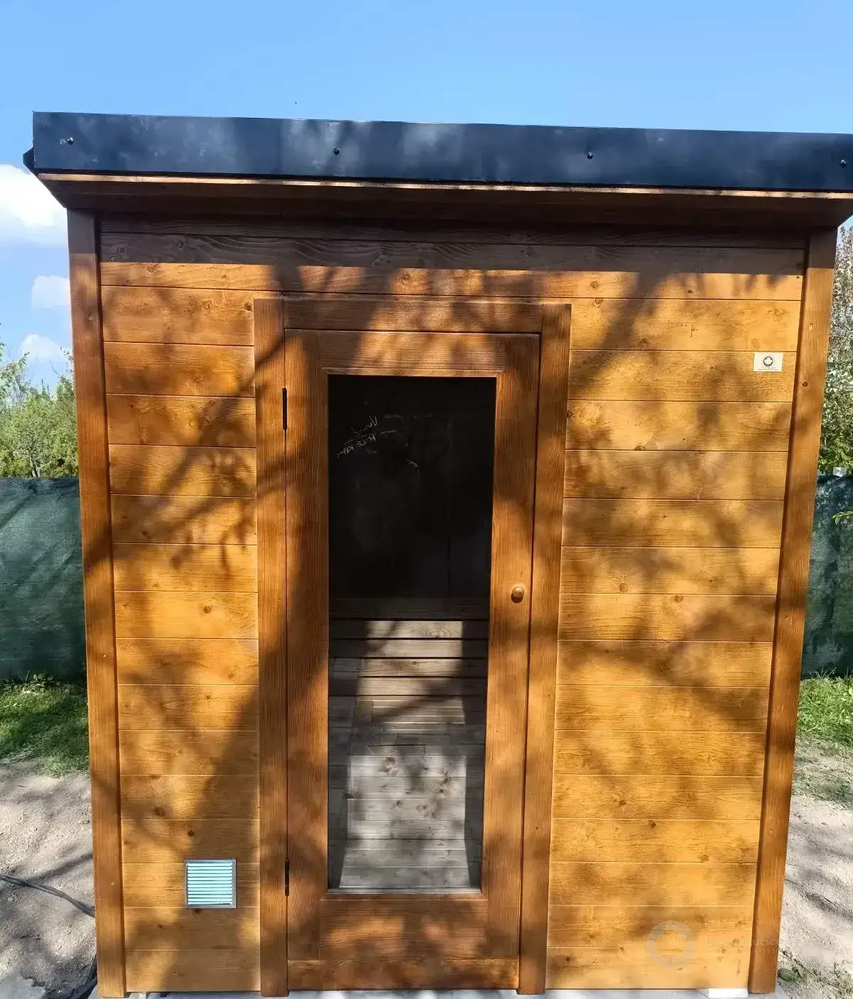 Spoljna drvena sauna, fotografija 2
