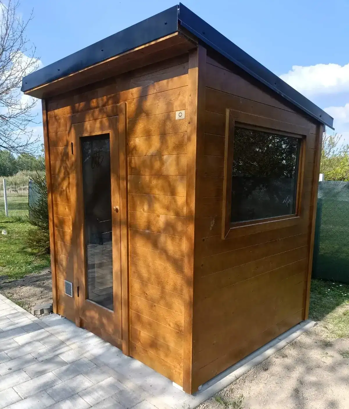 Spoljna drvena sauna, fotografija 3