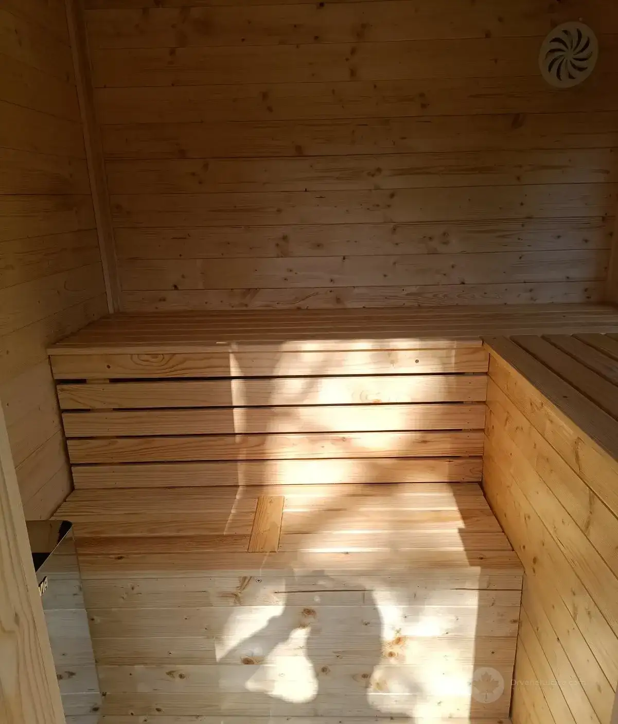 Spoljna drvena sauna, fotografija 6
