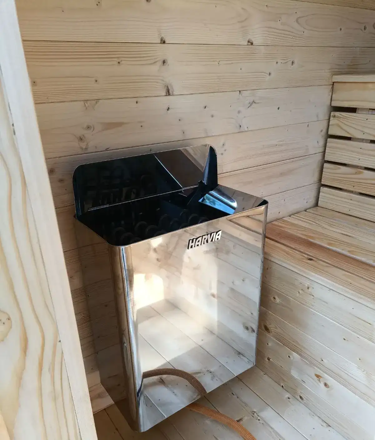 Spoljna drvena sauna, fotografija 7